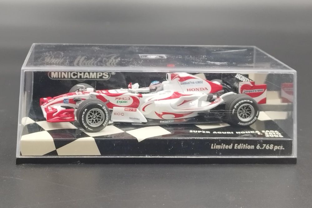 1:43 F1 Super Aguri Honda SA06 T Sato 2006 Minichamps