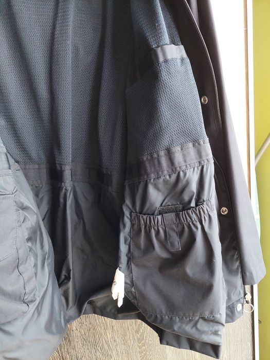 Kurtka przeciwdeszczowa S/M granatowa