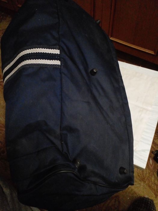 Советская вместительная спортивная сумка  "Ива"