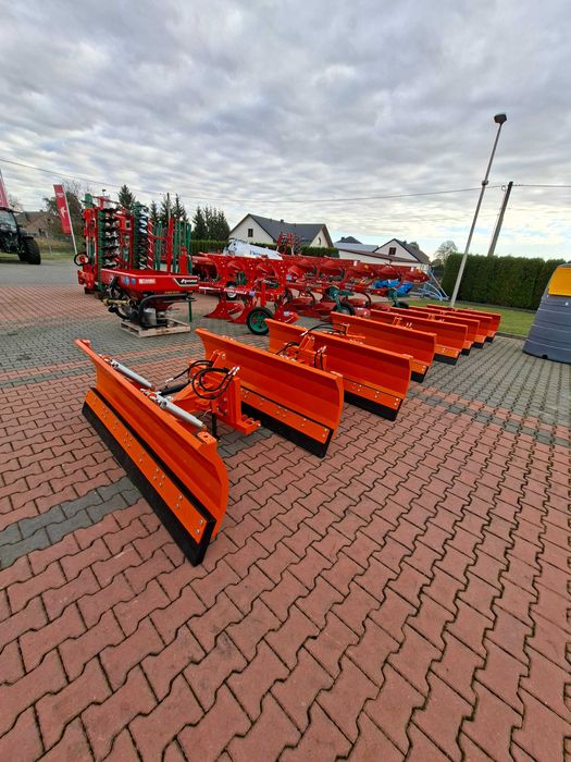 Pług składany 2,6 m, TUZ + EURO, listwa gumowa, Metal Technik