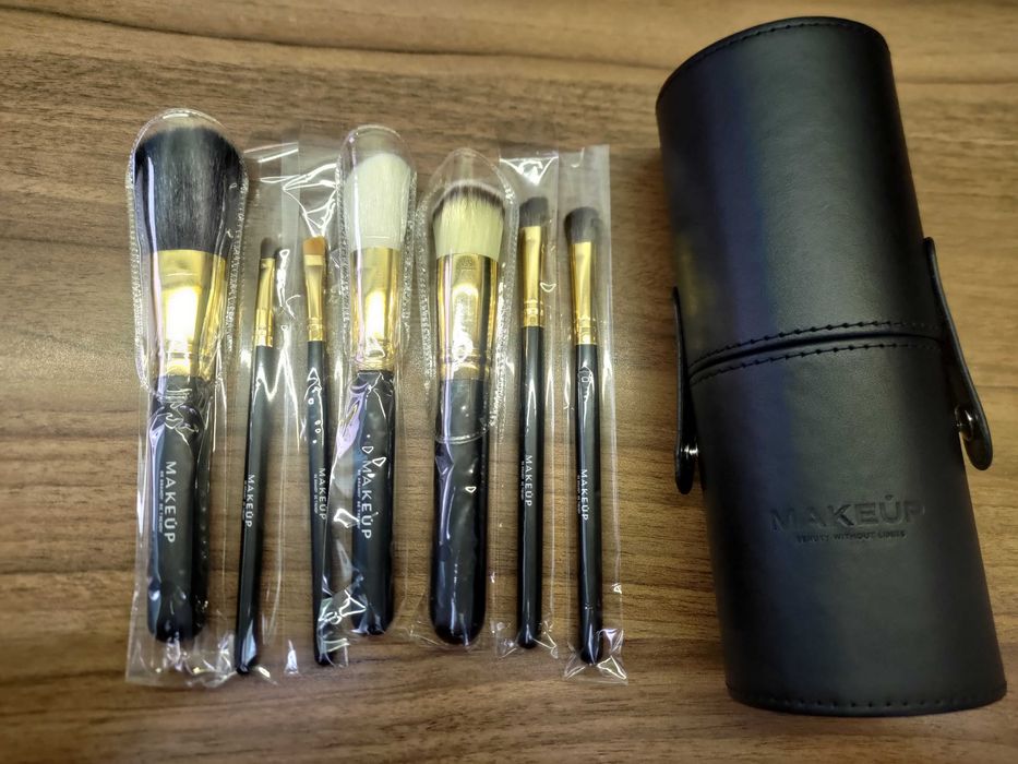 Набір пензлів для макіяжу, 7 шт