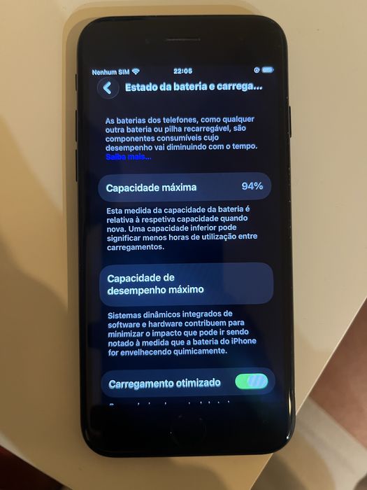 Apple iPhone SE 2022 (3ª geração) 128Gb