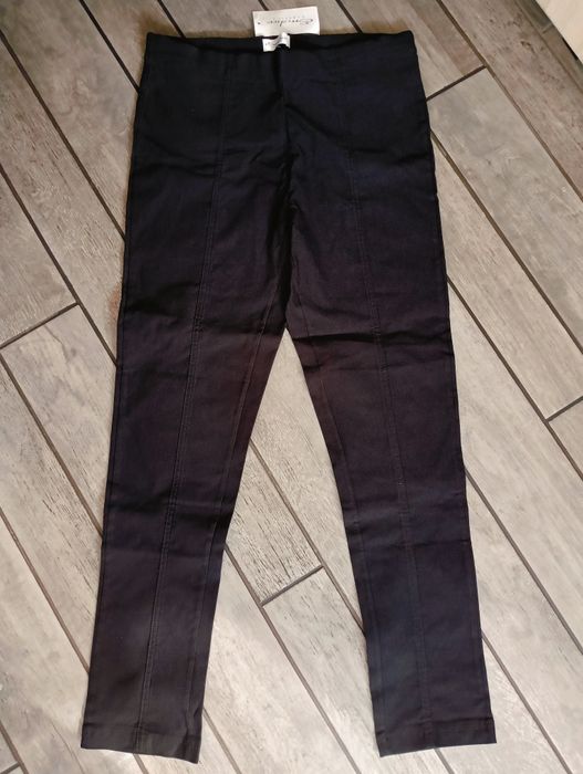 Czarne legginsy, legginsy damskie, r. XXL