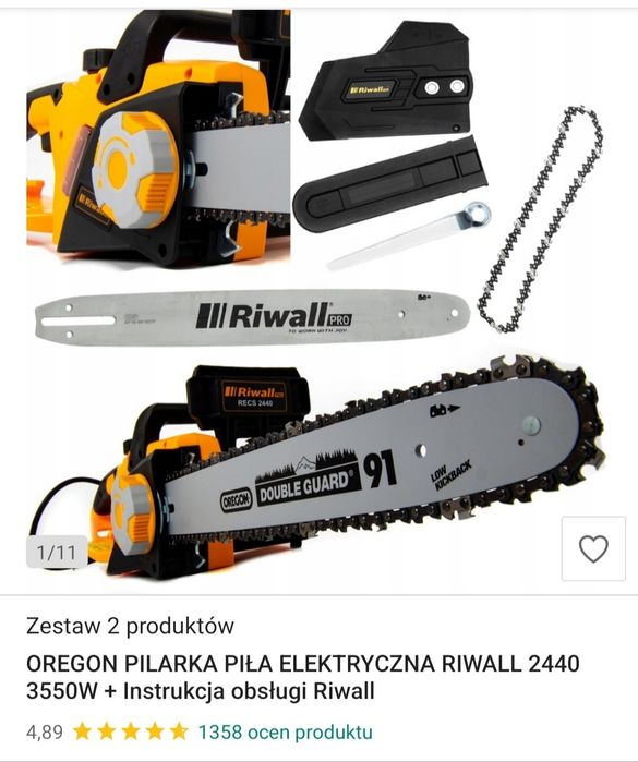 Pilarka elektryczna riwall