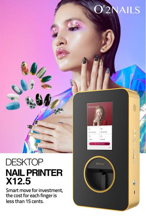 Impressora de unhas O'2NAILS NOVA - Equipamento profissional nail art 928477260