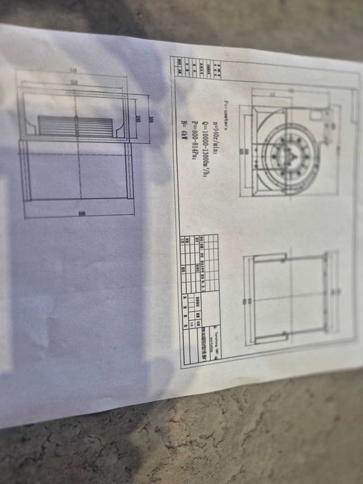Nowy wentylator odśrodkowy YDW 4.0AL1 – 4 kW lub YDW 5.5 - 5,5 kW