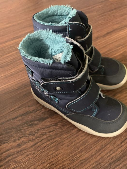 Śniegowce , kozaki Pepino dla dziewczynki 27 swiecące