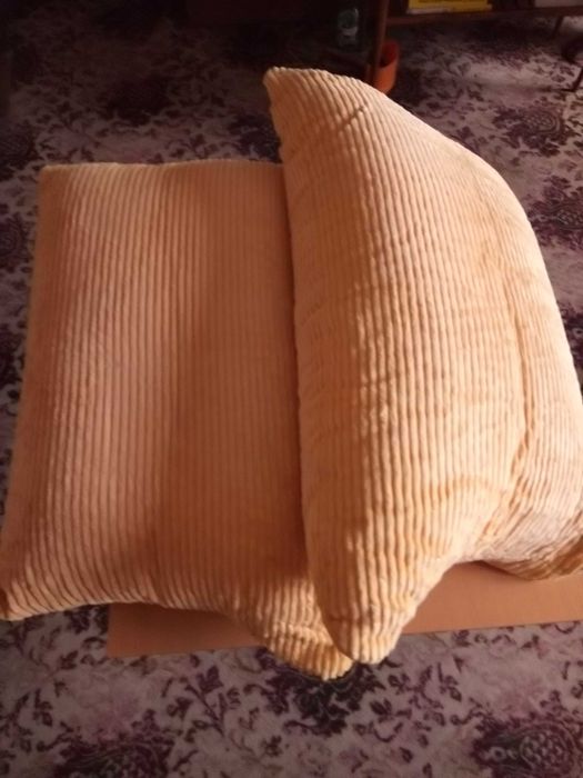 Poduszki sztruksowe MAXI 90x46 cm! dekoracyjne