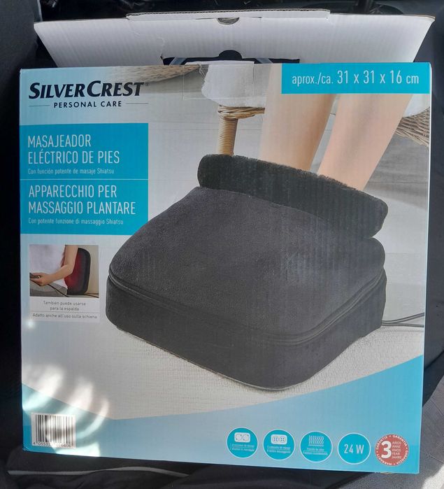 Massajeador de pés e de costas como novo