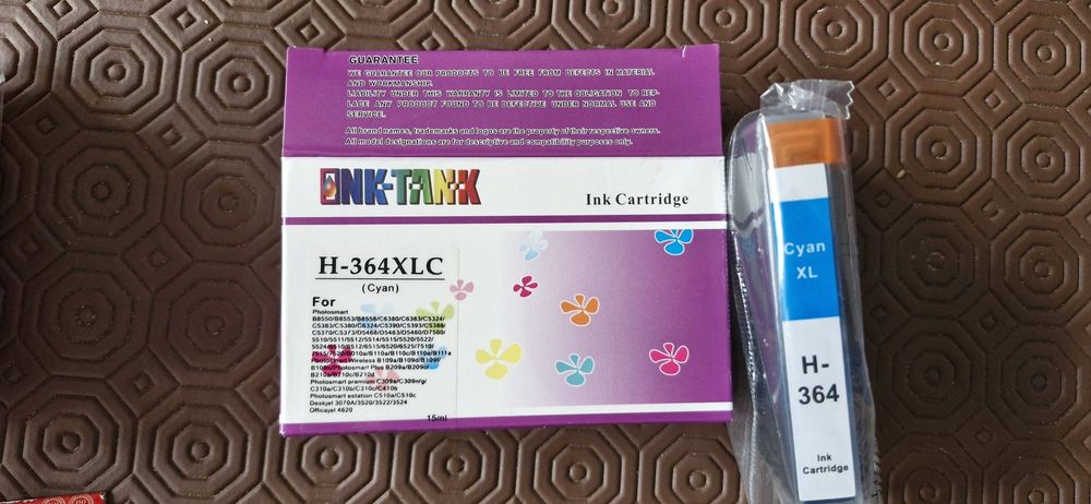 6 tinteiros de impressora