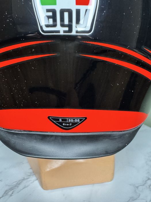 Kask Motocyklowy Agv S K5-S Magnitude Red Sportowy Hjc Ls2 Shoei Arai