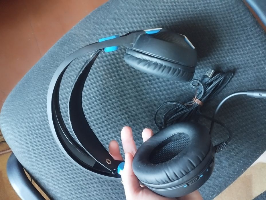 Навушники RZTK HP 101 Blue USB 7.1