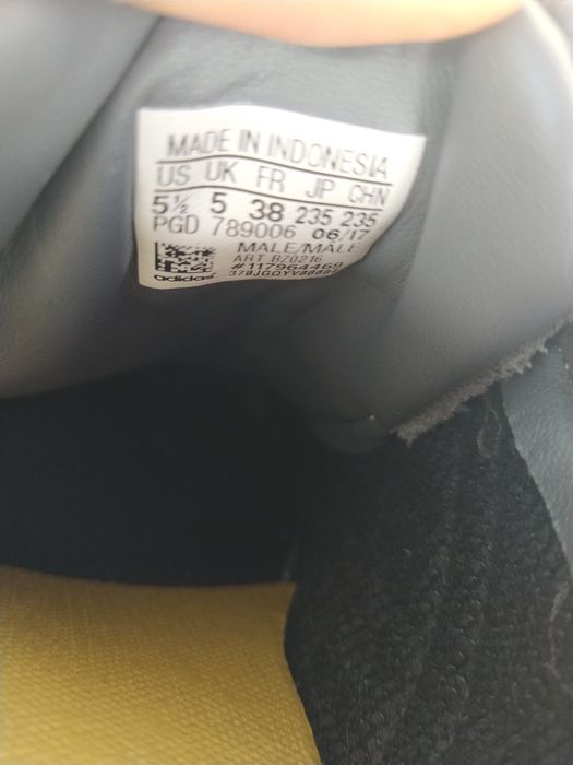 Adidas superstar 38 camurça