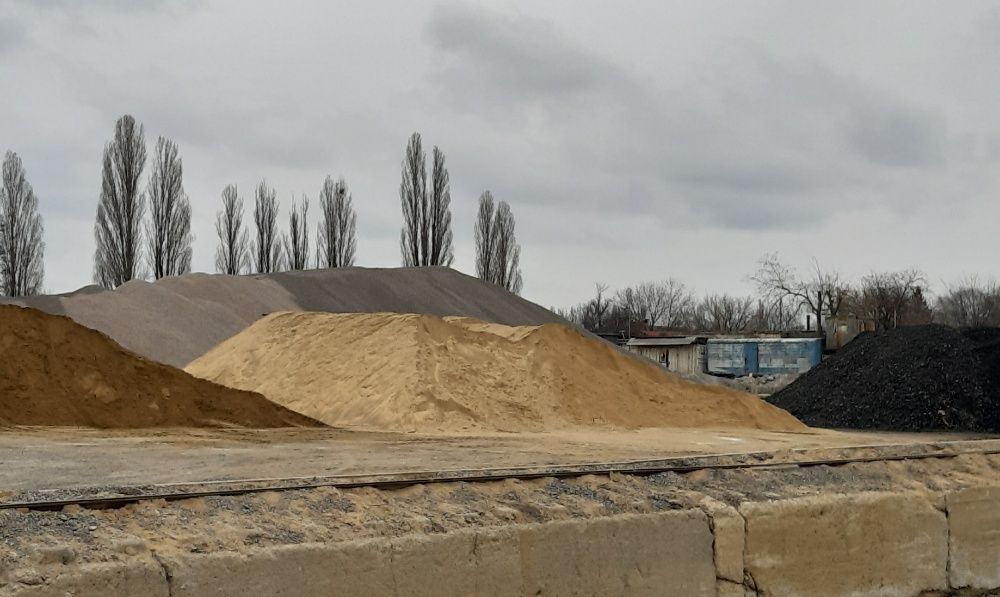 Песок, Щебень, Отсев, Керамзит, Цемент от 190 грн прямой поставщик