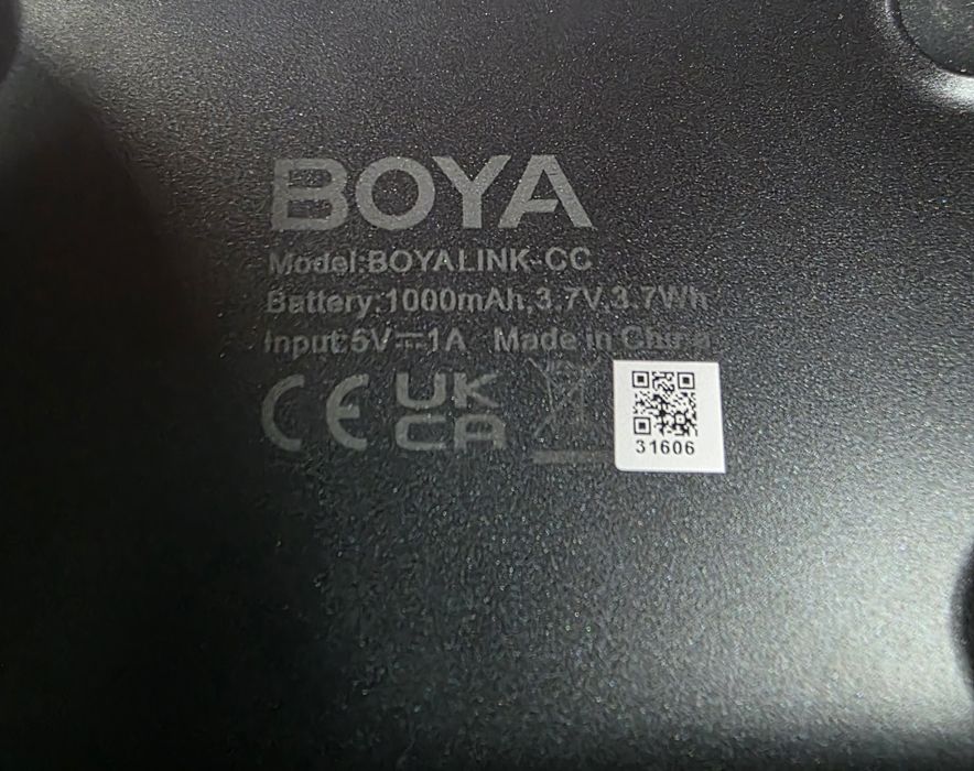 BOYA BOYALINK Bezprzewodowy mikrofon Android iOS B05