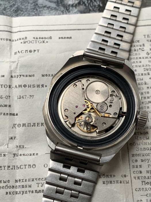 Часы Восток амфибия, не ракета, слава, полёт, победа, луч, заря