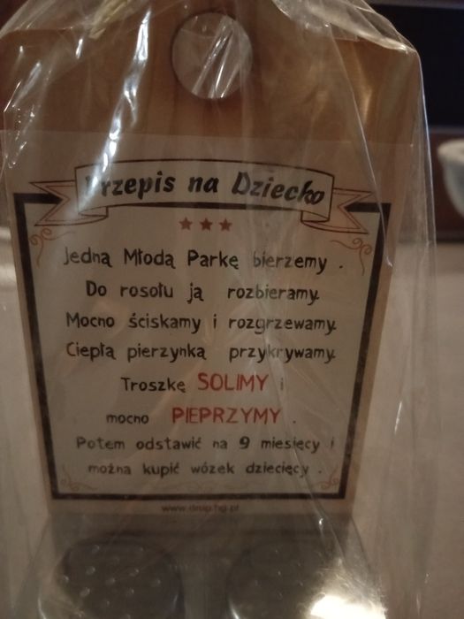 Prezent dla młodej pary