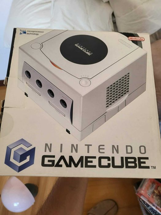 Gamecube perola em caixa nova
