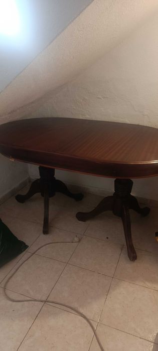 Mesa extensível antiga