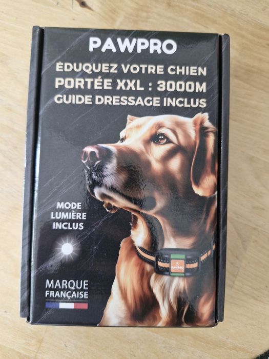 Coleira de Treino para Cão: sinal sonoro, vibração e electro-estimulac