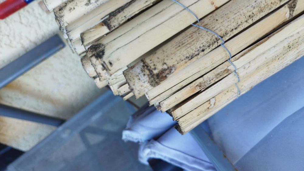 Vendo vedação em bambu, 1.50 por 5.00 de largura