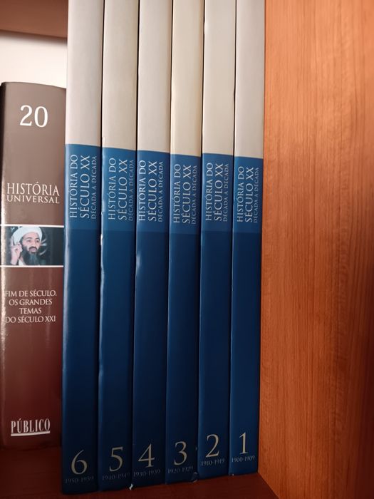Coleçao completa História do Séc. XX (10volumes + 10 DVD)