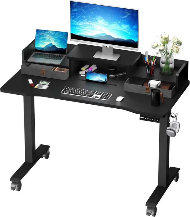 Nowe biurko elektryczne / blat / stół / 120x60cm / BEXEVUE !A1769!