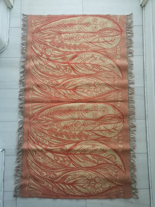 Dwustronny żakard / gobelin /kilim Łąka S. Gałkowski