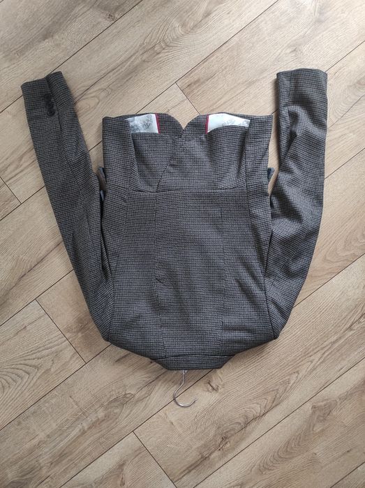 Marynarka w kratkę z kieszeniami H&M, r. 38