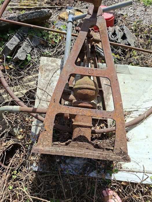 Roda de bomba de tirar agua