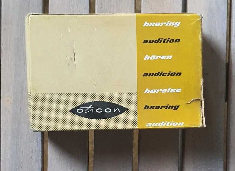 aparelho auditivo som antigo raro