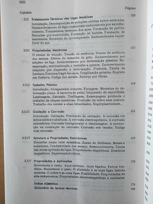 Livro "Introdução à Metalurgia" de Alan H. Cottrell