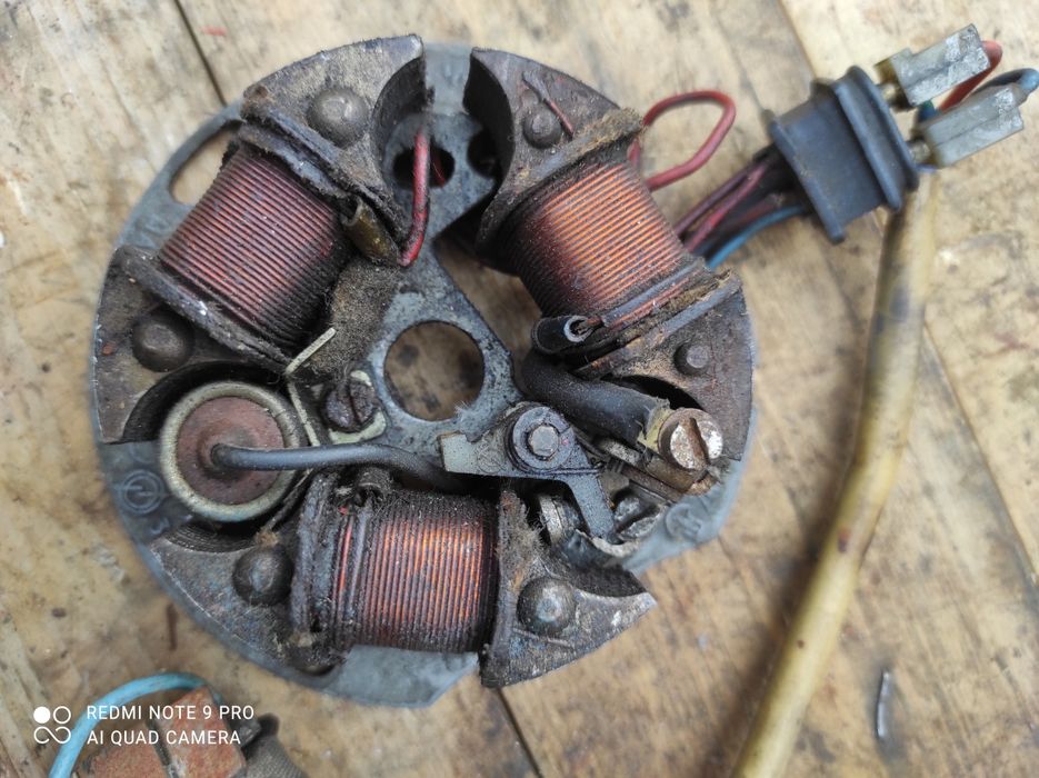 Iskrownik zapłon Romet Komar cewki stator wysyłka 7.91