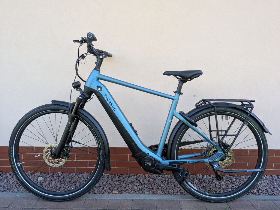 Jak nowy elektryk PEGASUS PREMIO EVO 10 LITE * Bosch CX Smart * 17km! * Suntour Air * 55 cm