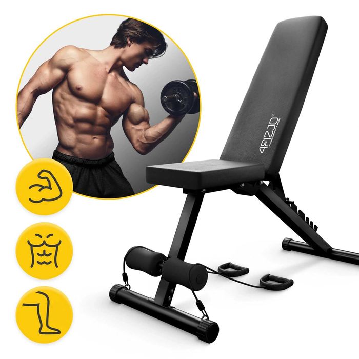 NOWA Ławeczka Do Ćwiczeń Wyciskania Ławka Składana Treningowa Okazja