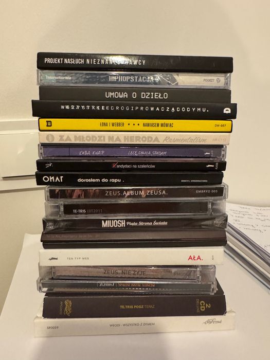 Zestaw płyt CD Kuba Knap ten typ mas 2cztery7 łona Zeus Włodi