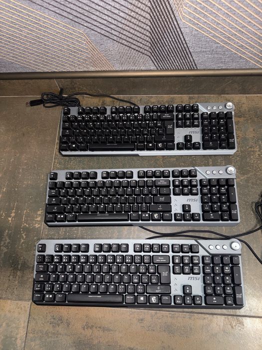 Клавіатура дротова ігрова MSI STRIKE 600, MSI STRIKE FORGE GK310