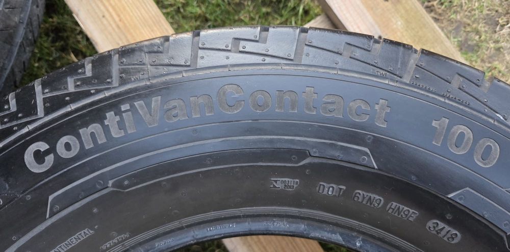 Opony letnie Continental ContiVanContact 100 225/75R16C  118/116R