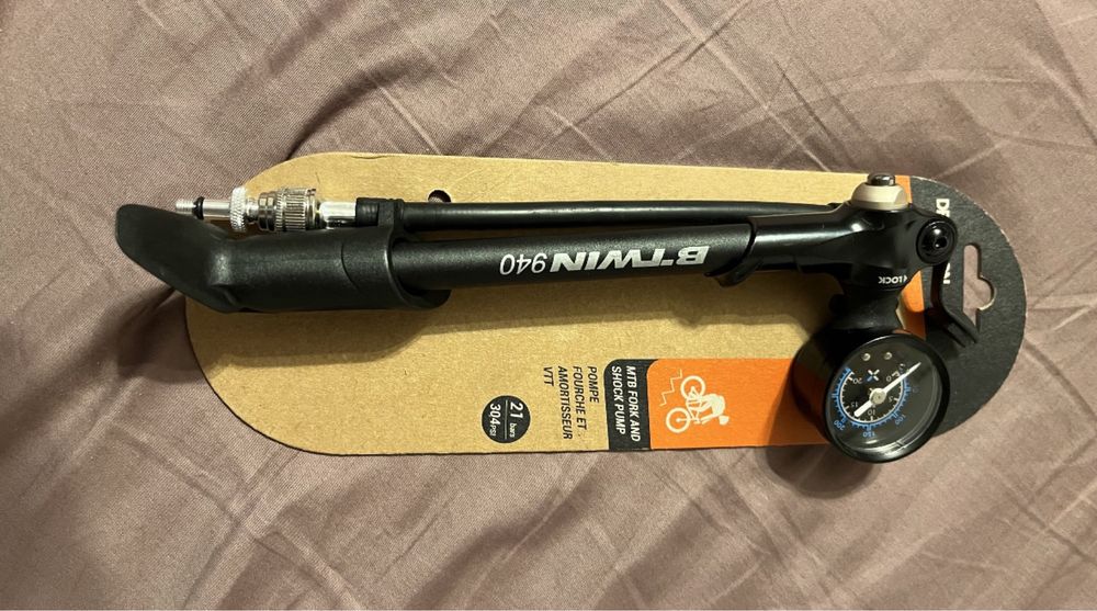 pompka do amortyzatora btwin wszystko dla sportu OLX Sport i Hobby
