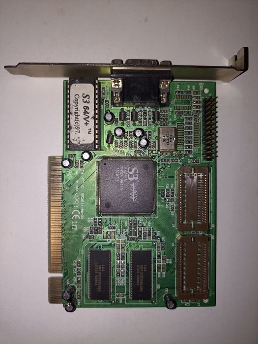 PCI видеокарты прошлых лет