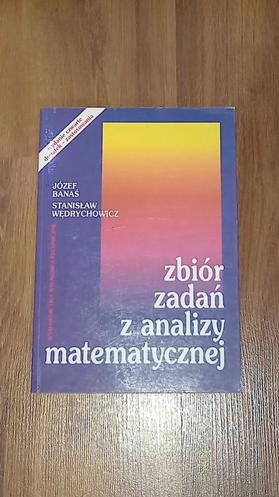Zbiór zadań z analizy matematycznej