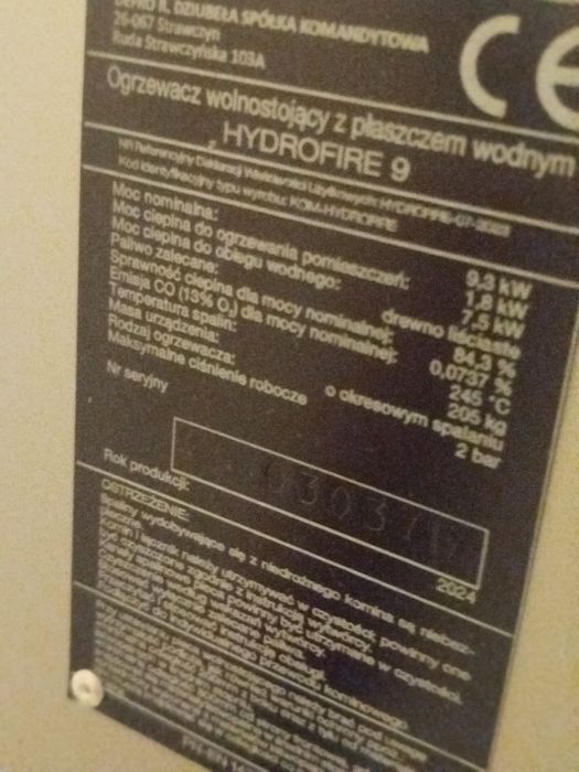 Piecyk Defro Hydrofire 9