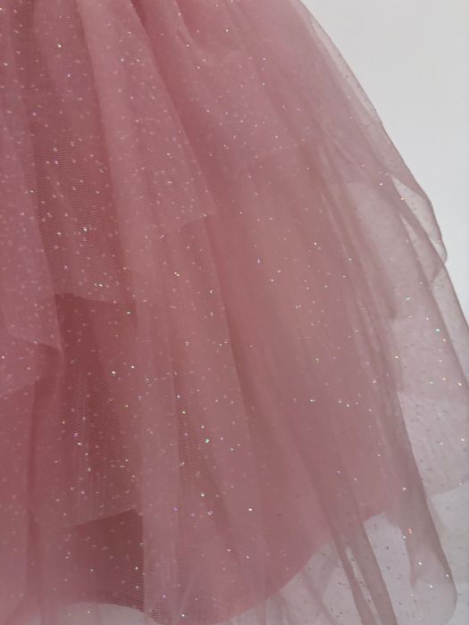 Elsa, Elza, Frozen, Kraina Lodu sukienka MEGA TIUL 98/104