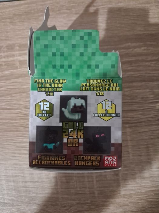 Brelok breloczek Minecraft Steve świecący seria 3