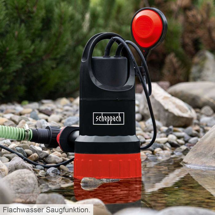 Комбінований насос для брудної води Scheppach DWP750