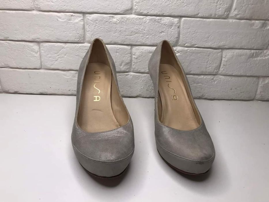 Czółenka skórzane Unisa  Rozmiar 41