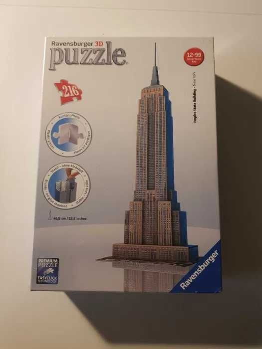 Puzzle Ravensburger 3D Empire State Building 216 elementów