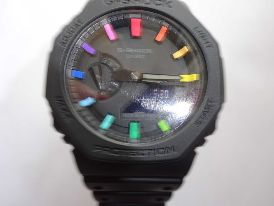 Relógio Casio Rainbow analogico e digital