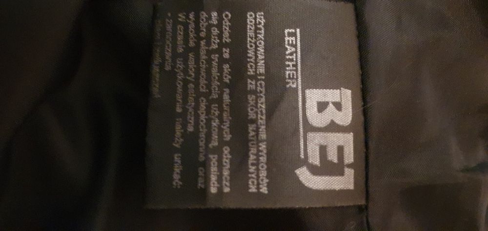 Kurtka skórzana BEJ Leather