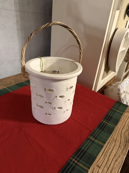 Riviera Maison dekoracyjny gliniany lampion